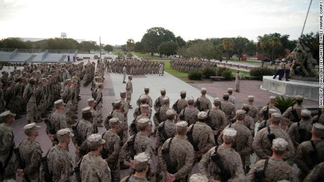 Military travel Parris Island