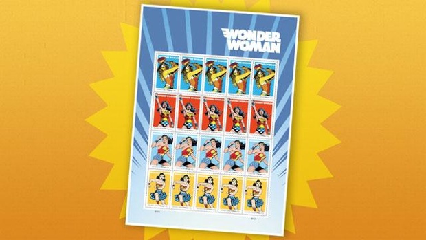 Wonder Woman stamps