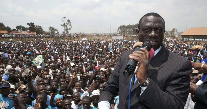 Uganda's opposition leader Kizza Besigye