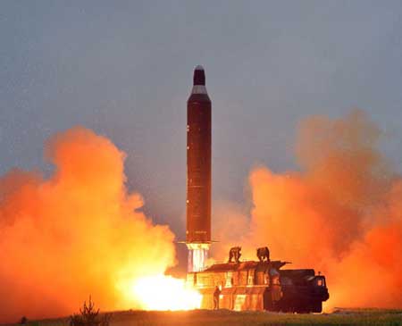 North Korea fires three ballistic missiles in new show of force