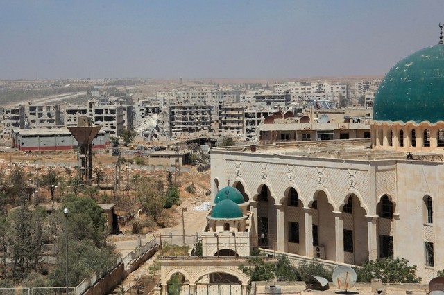 Syrian regime ‘seizes rebel-held neighbourhood’ on Aleppo’s outskirts