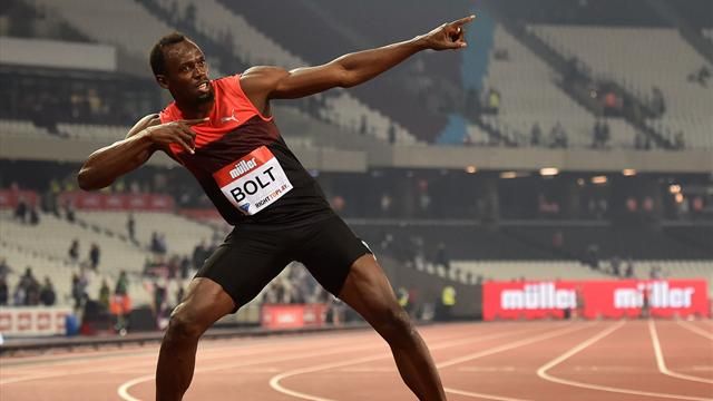 Bolt eyes'possible 200m world record in Rio after convincing London win