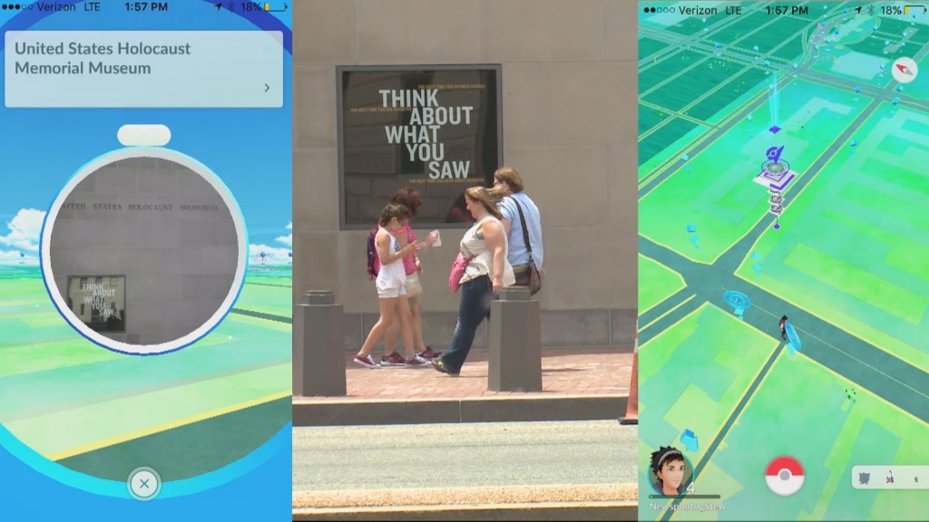 Arlington cemetery, Holocaust Museum: Stop catching Pokemon here