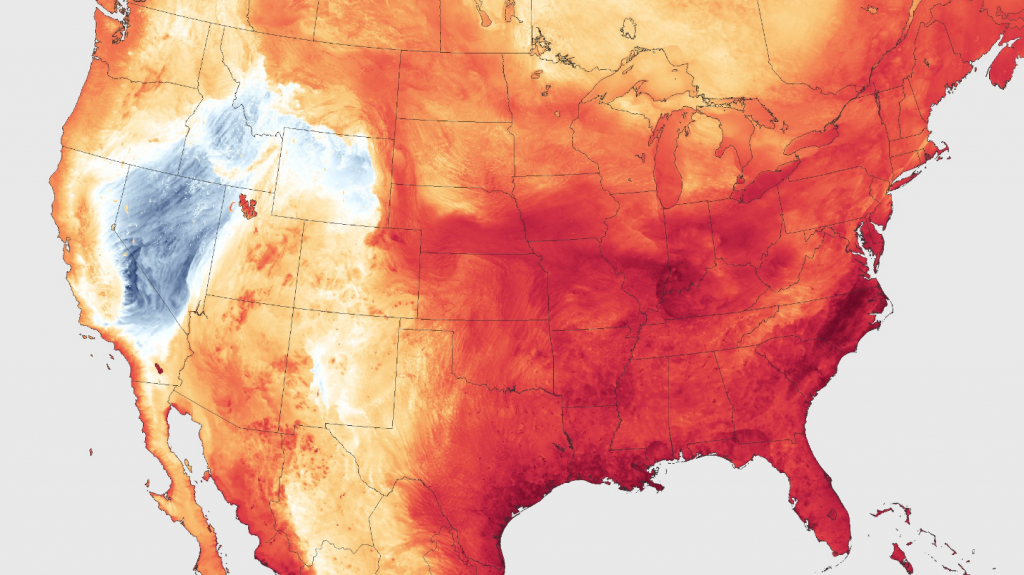 Forecasters are predicting extreme heat and a high pressure ridge to create a'heat dome across a large section of the United States