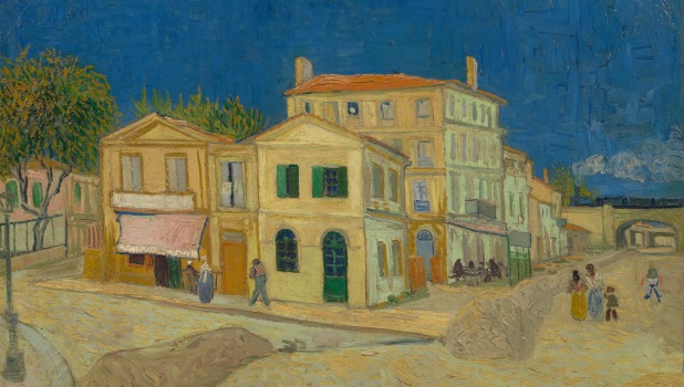 Van Gogh's La Maison de Vincent Areles is one of several paintings thought to be part of a major money-laundering operation