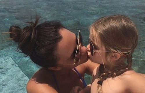 Victoria Beckham Slammed For Kissing Topless Daughter Harper On Lips- Inappropriate Behavior Or Motherly Affection