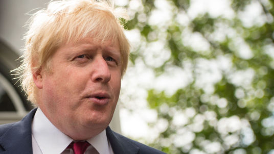 Foreign Secretary Boris Johnson