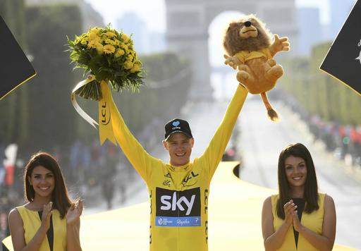 Cheers! Froome cruises home for third Tour de France