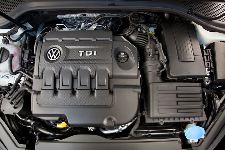 2015 Volkswagen Golf TDI engine