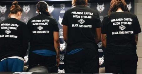 WNBA cancels fines against teams wearing black warm-up shirts