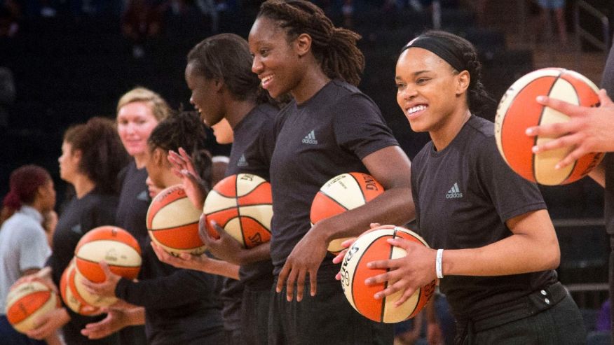 3 WNBA teams and their players fined for wearing #BlackLivesMatter shirts