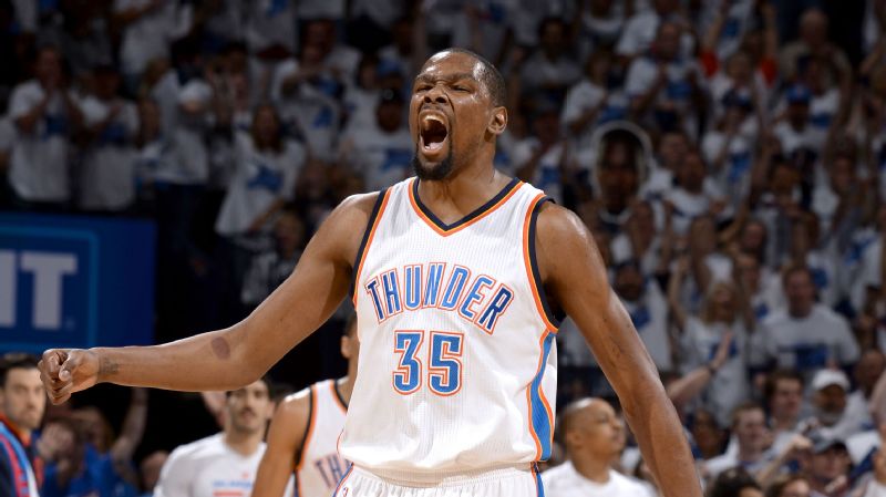 Kevin Durant banner comes down from Thunder’s OKC arena