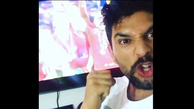 Watch Yuvraj Singh goes crazy after Portugal's Euro triumph