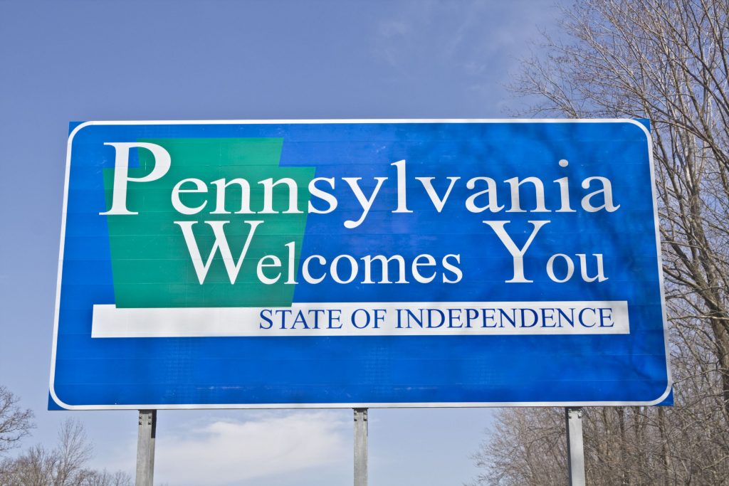 Welcome to Pennsylvania