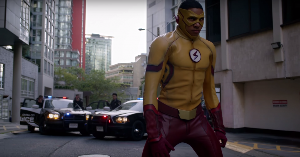 Kid Flash in'The Flash Season 3