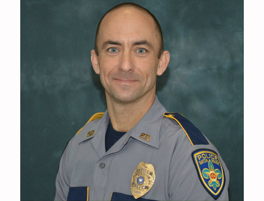 The 41 year old police officer Matthew Gerald passed away on Sunday after a shooting in Baton Rouge. His funeral took place at Healing Place Church on Highland Road