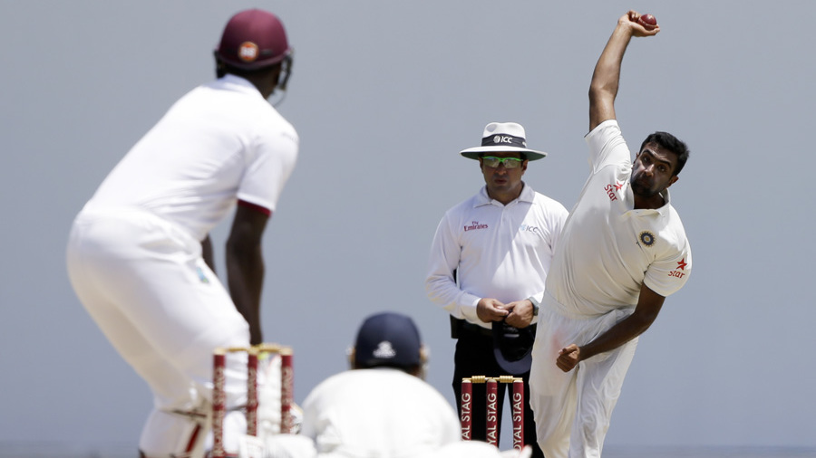 West Indies batsmen seemed oblivious of the threat posed by Ashwin's dip and drift