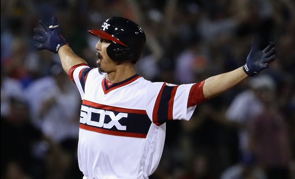 White Sox infielder Tyler Saladino