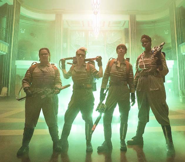 Who you gonna call? Melissa Mc Carthy, Kate McKinnon Kristen Wiig and Leslie Jones are the new Ghostbusters.- Contributed