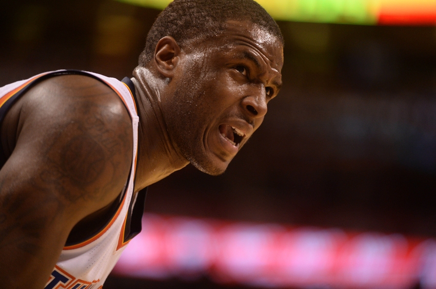 Nov 25 2015 Oklahoma City OK USA Oklahoma City Thunder guard Dion Waiters reacts after a play against the Brooklyn Nets during the fourth quarter at Chesapeake Energy Arena. Mandatory Credit Mark D. Smith-USA TODAY Sports