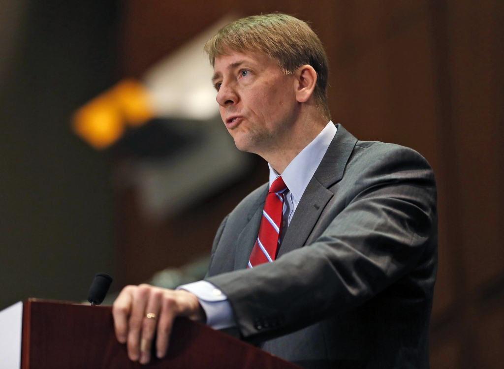 Consumer Financial Protection Bureau Director Richard Cordray speaks during a panel discussion in Richmond Va. The Consumer Financial Protection Bureau has proposed a massive overhaul of the multibillion dollar