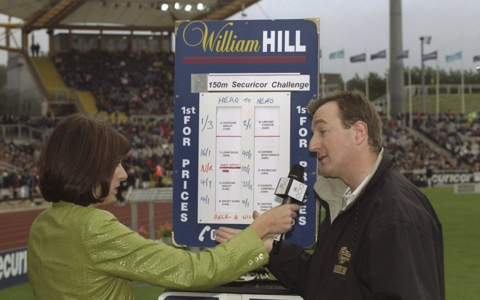 A William Hill bookmaker