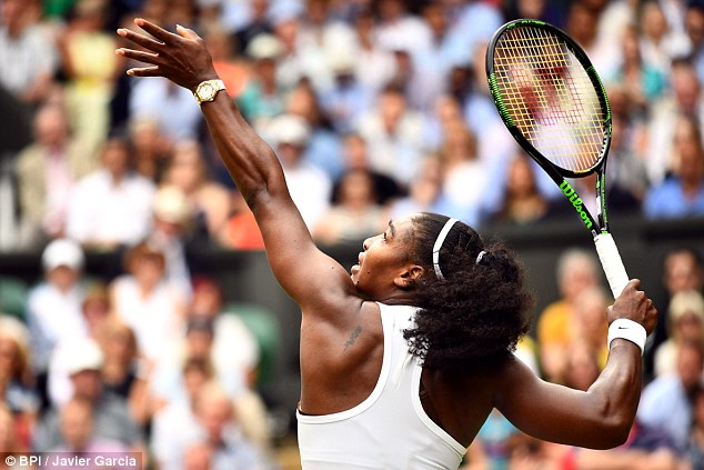 Williams had lost her last three Grand Slam finals but produced a commanding display to beat Kerber