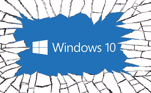 Windows 10 smashed