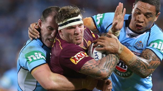 Winners are grinners Josh McGuire's tweet after the Maroons game two victory has caused a stir