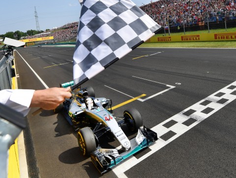 Lewis Hamilton wins in Hungary to take championship lead