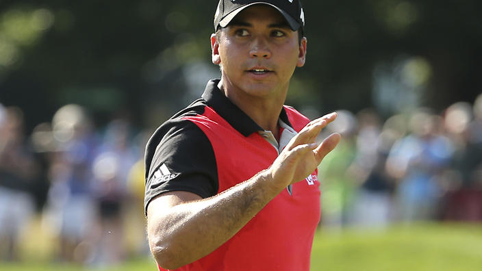 World No.1 golfer Jason Day is making a charge late in the second round of the US PGA Championship