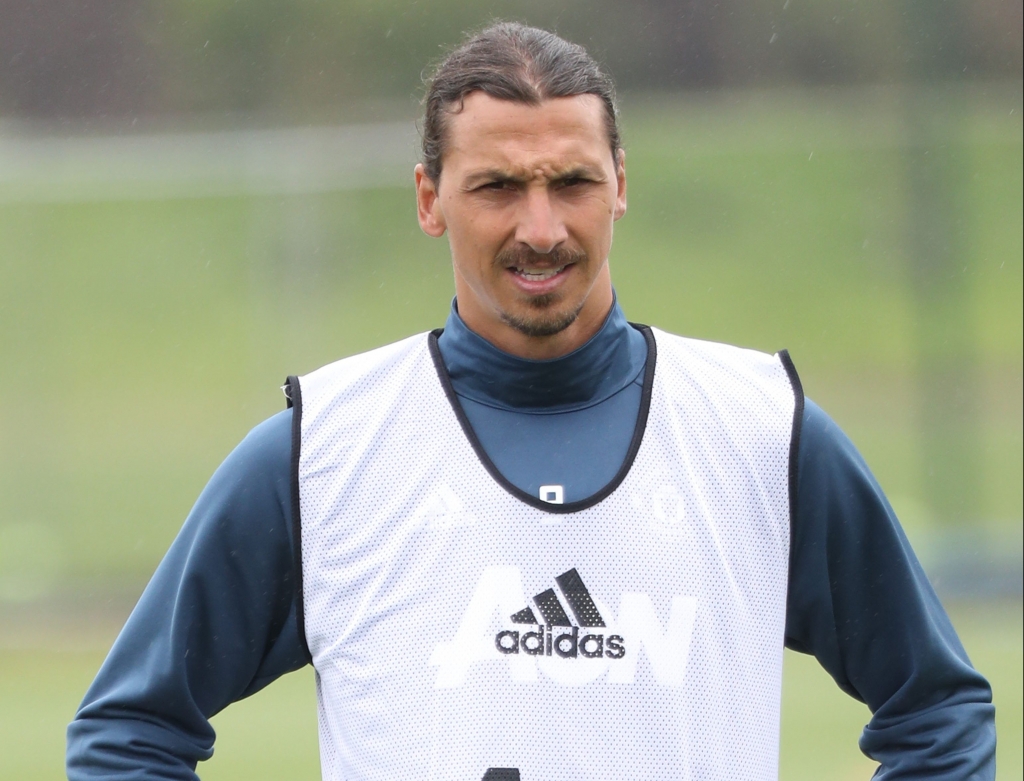 What did we learn from Zlatan&#039 first Man United training session