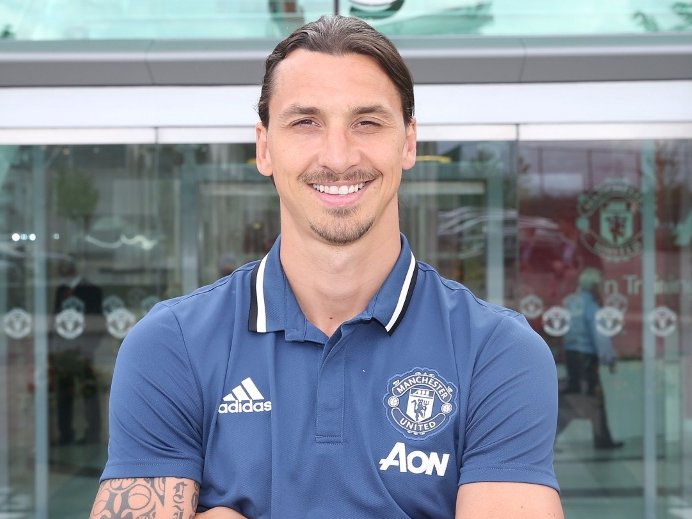 Zlatan ibrahimovic manchester united