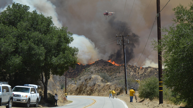 Firefighters Stop Spread Of Sand Fire, Now 65 Percent Contained