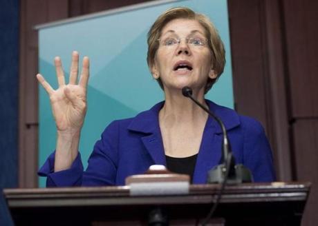 US Sen. Elizabeth Warren spoke out on her Facebook page Thursday about the two fatal shootings of black men by white police officers in the country this week