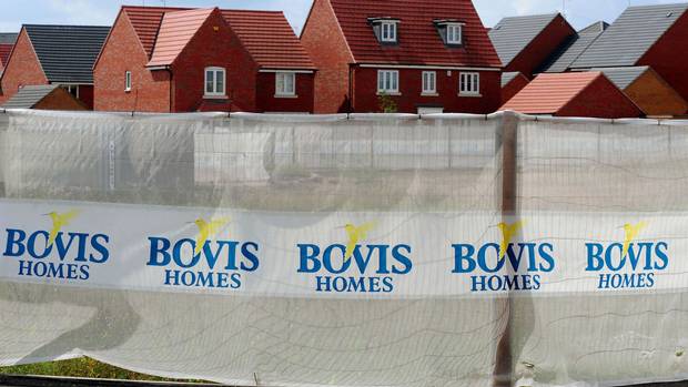 A Bovis Homes construction site in Nottinghamshire