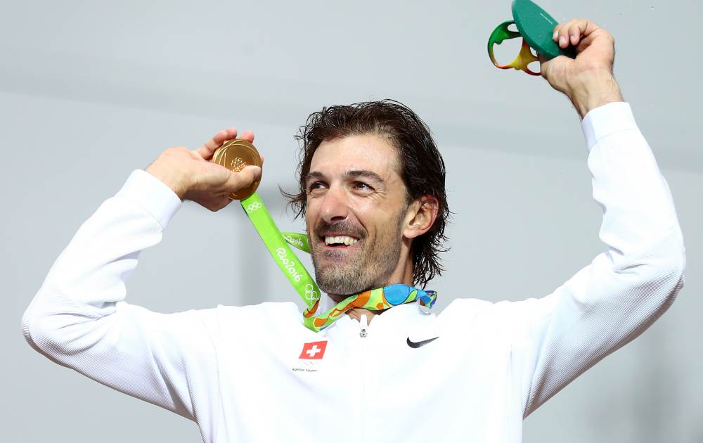 Fabian Cancellara takes gold in to add to men's individual time trial title he won at Beijing 2008