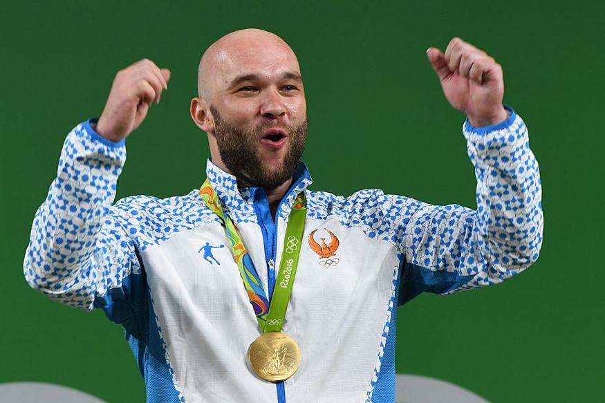 Rio 2016 Uzbek Weightlifter Ruslan Nurudinov Wins 105kg Gold