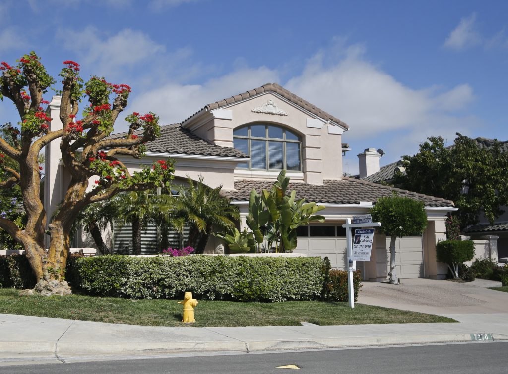 A home for sale in Carlsbad Calif