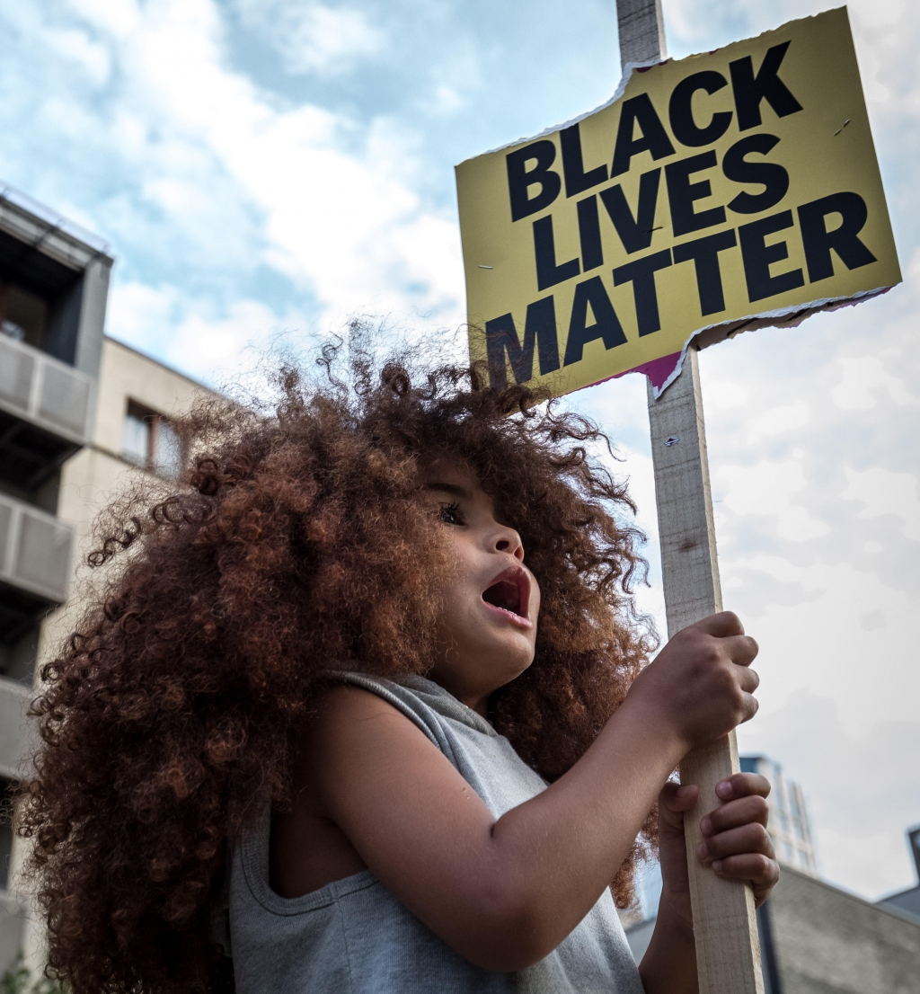 Powerful images from the Black Lives Matter protest that gridlock across the UK