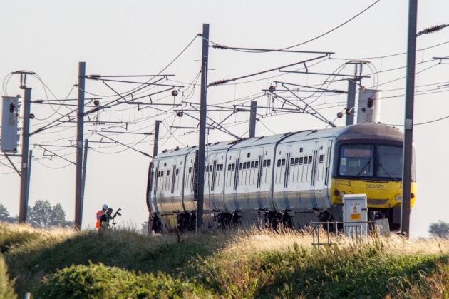 A man was airlifted to hospital after his car was hit by a train. Stretham Level Crossing