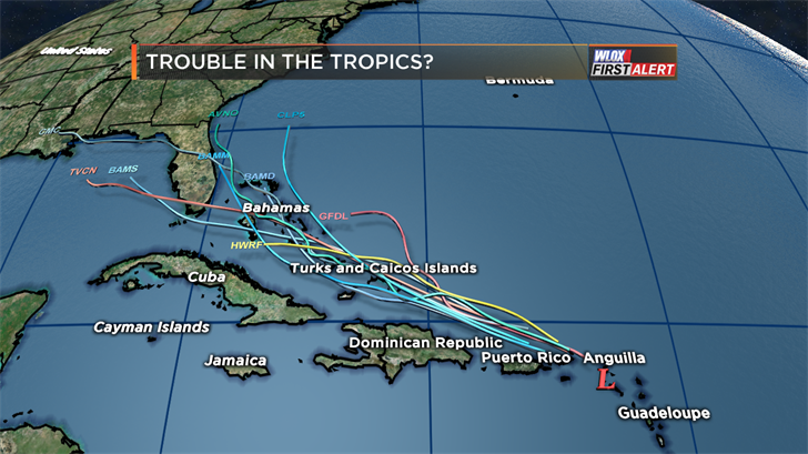 A tropical wave is expected to likely develop into a tropical system that could affect the Bahamas and Florida by this weekend