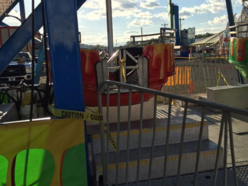 ABC News Three children are reported to have fallen out of a Ferris wheel at the Greene County Fair in Tennessee Aug. 8 2016