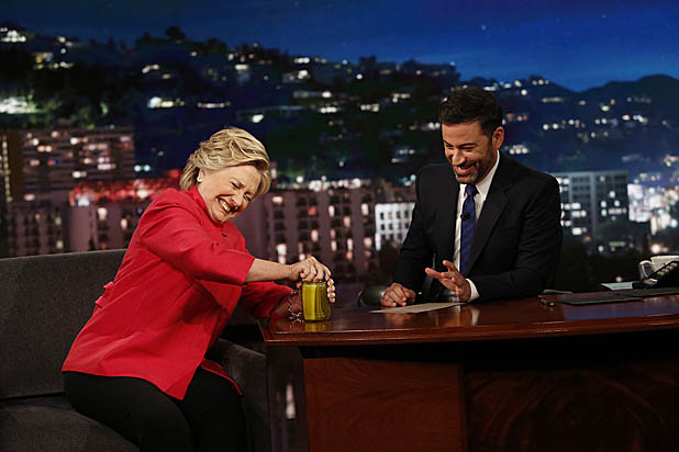 Hillary Clinton on Jimmy Kimmel