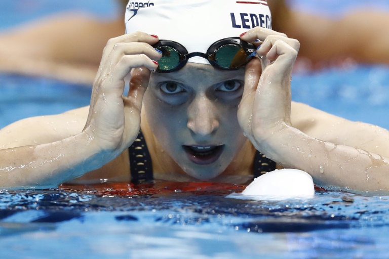 AFP  Odd Andersen Katie Ledecky will battle for the 200m freestyle title in a hotly anticipated race