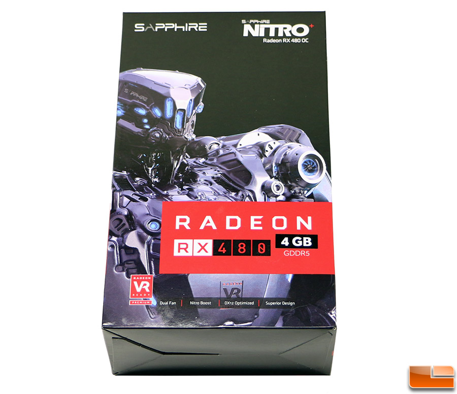 Sapphire Nitro Radeon RX480 Retail Box