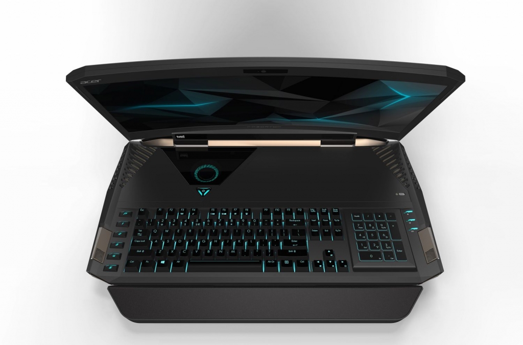 Acer Predator 21 X: Notebook with Curved Display, Kaby Lake and GeForce GTX 1080 SLI