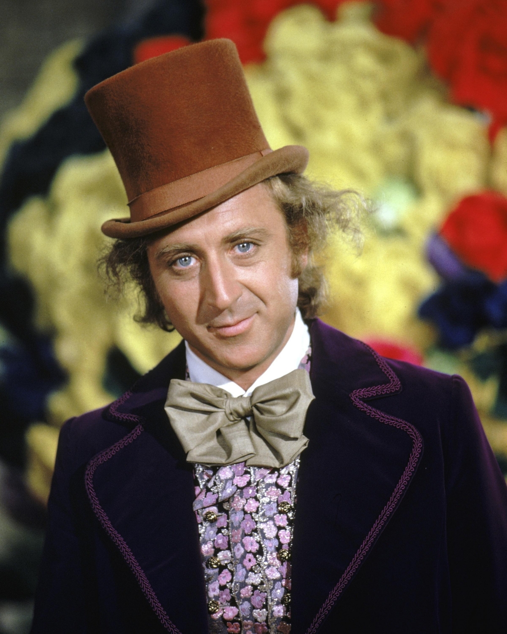 Actor Gene Wilder as Willy Wonka in Willy Wonka & The Chocolate Factory in 1971. Wilder died at 83