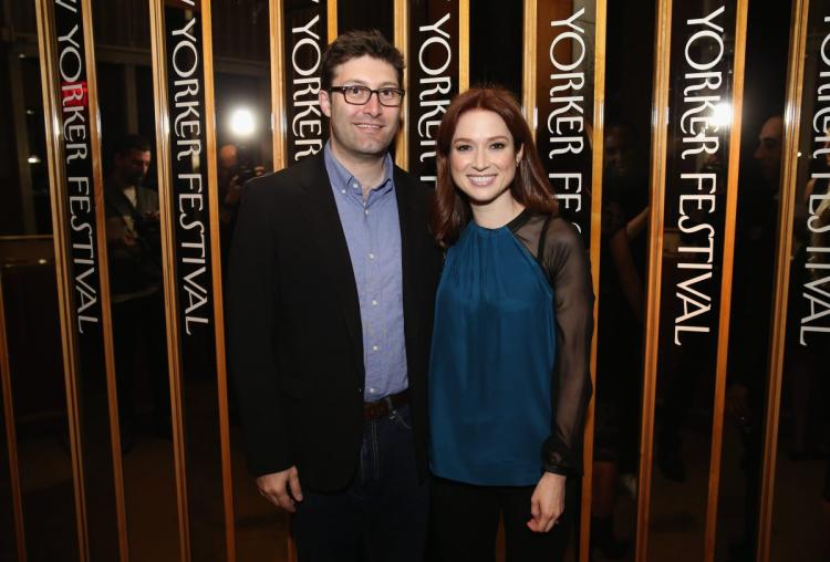 Actress Ellie Kemper and husband Michael Koman have welcomed their first child