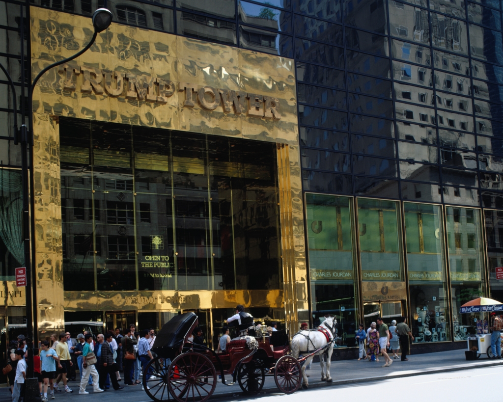 Trump Tower street entrance